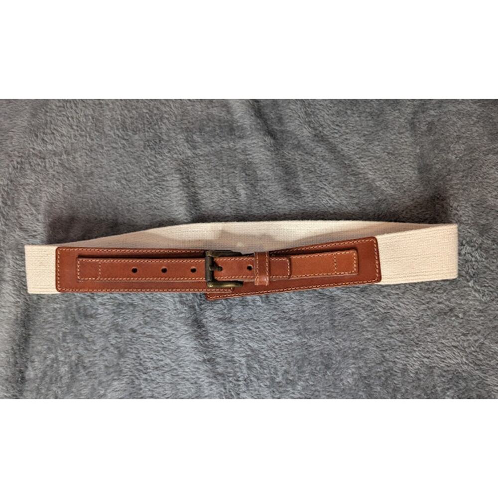 BELT Leather and cotton made in Turkey 28"-31" waist
